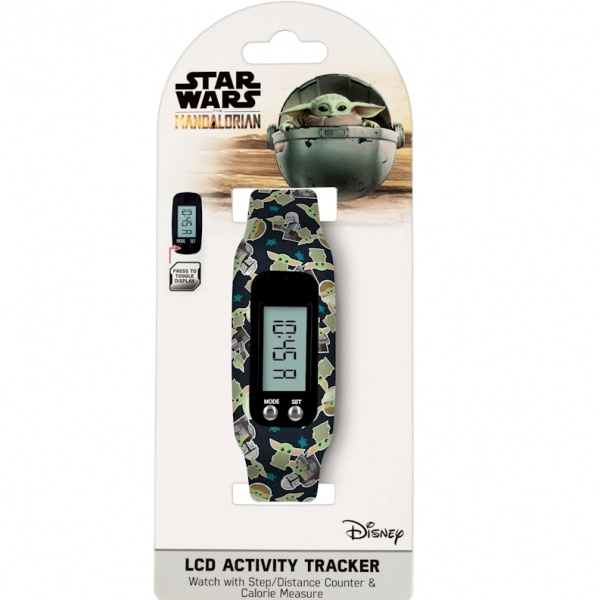 Star Wars The Mandalorian Grogu LED Activity Tracker Watch